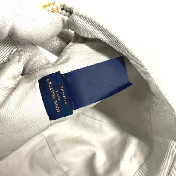 LOUIS VUITTON M7752L Cap LV Signature Corduroy hat cap baseball cap - Picture 12 of 14